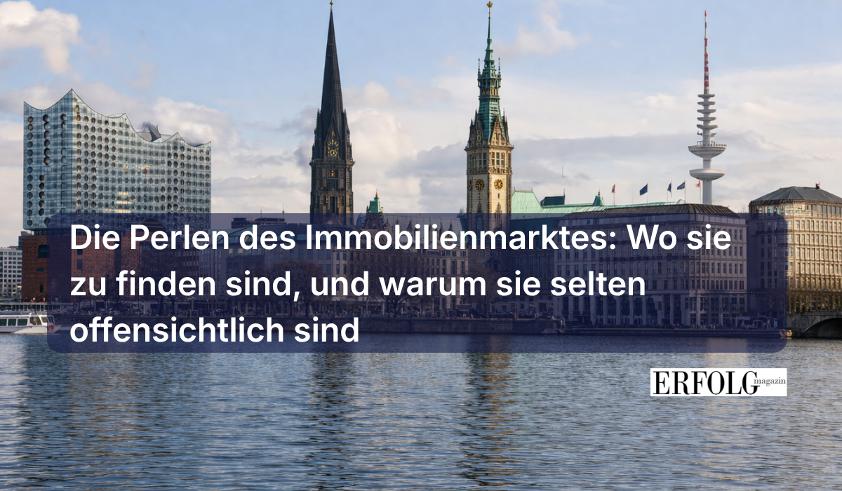 Die Perlen des Immobilienmarktes: Wo sie zu finden sind, und warum sie selten offensichtlich sind