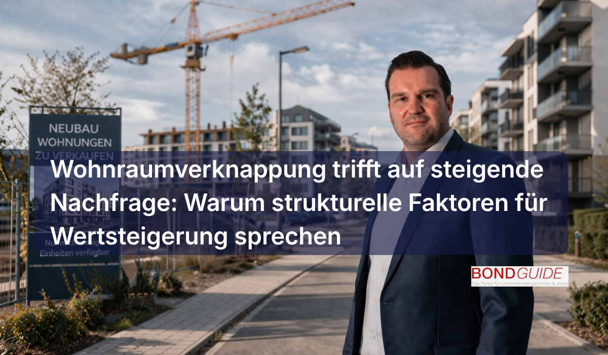 Wohnraumverknappung trifft auf steigende Nachfrage: Warum strukturelle Faktoren für Wertsteigerung sprechen