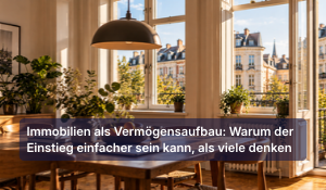 Immobilien als Vermögensaufbau: Warum der Einstieg einfacher sein kann, als viele denken